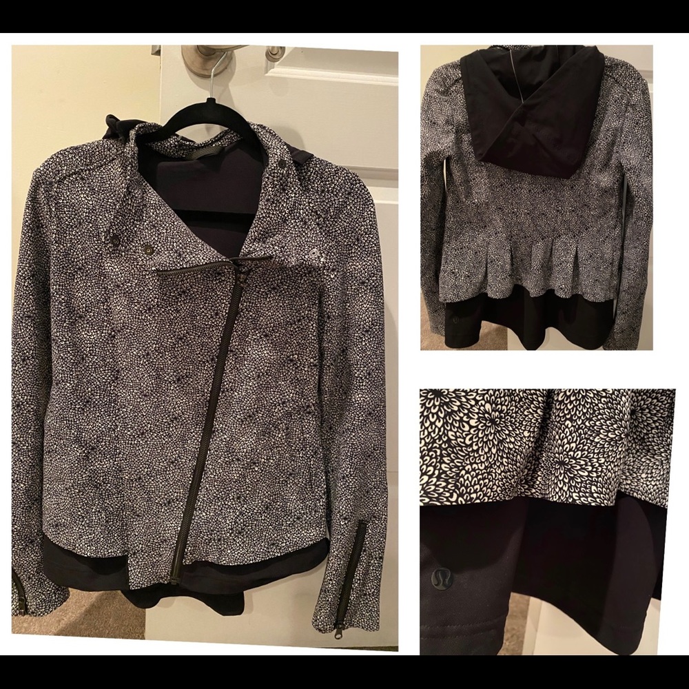 Lululemon Peplum Jacket (Size 8)